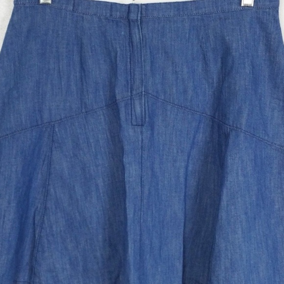SOLD Madewell Blue Denim Mini Skirt Sz8 - Picture 6 of 6